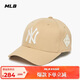 MLB帽子男女刺繡硬頂棒球帽運動(dòng)四季遮陽(yáng)帽3ACP8501N-50BGS-F