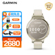 佳明（GARMIN）Lily 2 Active時(shí)尚觸屏心率血氧跑步戶(hù)外運動(dòng)智能手表珍珠澳白