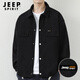 JEEP SPIRIT吉普外套男秋季夾克男防風(fēng)衣服百搭男士上衣男裝