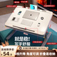 喵同學(xué)小桌子床上電腦桌大號可升降折疊桌臥室寫字學(xué)習(xí)書桌懶人桌帶收納 床上電腦桌-豪華款-白丨60*40CM