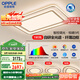 歐普（OPPLE）護眼全光譜吸頂燈客廳燈LED簡(jiǎn)約輕奢風(fēng)現代臥室套餐6 悅晴包安裝