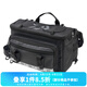 達億瓦（DAIWA） 路亞漁具包 多功能收納大容量雙肩包斜挎包釣魚(yú)腰包 路亞腰包-黑色（32x12x20cm)