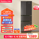 榮事達(dá)（Royalstar）302升多門法式四門雙開門家用電冰箱 節(jié)能低噪養(yǎng)鮮速冷速凍鎖鮮BCD-302ZY