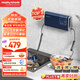 摩飛電器（Morphyrichards）【國(guó)家補(bǔ)貼】果蔬清洗機(jī) 家用雙倉(cāng)有線洗菜機(jī) 蔬菜水果分類去農(nóng)殘凈化機(jī)洗水果神器 MR2061 輕奢藍(lán)