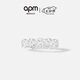 APM Monaco密鑲戒指女生時尚簡約氣質(zhì)手飾指環(huán)首飾七夕情人節(jié)禮物送女友