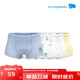 麗嬰房（Les enphants）【5A抗菌】?jì)妊潈和?A抗菌內褲5條裝A類(lèi)三角內褲全棉平角女童內褲 男生平角 5條 110 cm