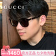 古馳（GUCCI）墨鏡時尚簡約百搭板材方框開車太陽眼鏡男款七夕禮物 GG0637SK GG0637SK 基礎(chǔ)包裝-防塵袋+眼鏡盒