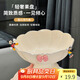 拜杰水果盤零食盤家用果盤客廳干果盤托盤堅(jiān)果盤高腳瀝水花瓣形果盤