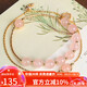 妍韻珠寶8mm精品馬粉粉水晶手鏈 原創(chuàng  )設計民族風(fēng)天然水晶瑪瑙女士款套鏈