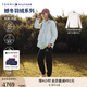 TOMMY HILFIGER【三合一防風(fēng)防水撼冬90絨】秋冬季女輕戶外羽絨服夾克外套45906 白色YBL XS （推薦：80-100斤）