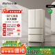 小吉（MINIJ）[國家補貼20%]508L法式奶油風復古冰箱客廳廚房一級能效除菌干濕分儲變溫低噪BCD-JF508WB PLUS
