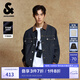 杰克·瓊斯（JACK&JONES）七夕情人節(jié)禮物 25年秋季男裝寬松潮流原色牛仔夾克外套男品牌 A13 深牛仔藍(lán) XL 185