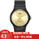 卡西歐（CASIO） 卡西歐（Casio)手表 MQ-24系列 時(shí)尚小盤魅力中性學(xué)生男表 金盤黑帶 MQ-24-9E