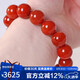 石玥珠寶收藏級14-15mm涼山南紅瑪瑙手串轉(zhuǎn)運(yùn)珠手鏈男女士款 水晶瑪瑙