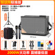 UKYK德國柏林之聲新款190音響戶(hù)外K歌樂(lè )器音箱大功率廣場(chǎng)舞帶話(huà)筒帶聲卡直播內錄高保真防水教師節禮物 黑色(內置11喇叭)+雙話(huà)筒+支架/雙肩包