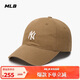 MLB帽子男女軟頂棒球帽張凌赫明星同款運動(dòng)鴨舌帽3ACP7701N-50BGD-F