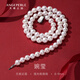 天使之淚淡水珍珠項(xiàng)鏈婉瑩優(yōu)雅經(jīng)典全珠鏈925銀七夕情人節(jié)禮物送老婆女友