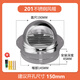 GOFF風(fēng)帽不銹鋼外墻出風(fēng)口穿墻防雨帽油煙機防風(fēng)罩煙道排風(fēng)口網(wǎng)罩 【201亮光風(fēng)帽加厚】150mm 【規格定制聯(lián)系客服】