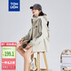 唐獅（TonLion）2024工裝外套女連帽上衣夾克 砂色/B款 S 