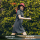 AIGLE艾高連衣裙春夏經(jīng)典款女士DFT速干透汽吸濕COOLMAX裙子 炭灰 AW381 38(165/88A)