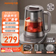 九陽(yáng)（Joyoung）養(yǎng)生壺1.5L家用全鈦系列0重金屬恒溫壺 鈦茶籃鈦發(fā)熱盤(pán)鈦內(nèi)蓋煮茶器 花茶壺多段保溫電熱水壺WY911
