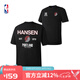 NBA楊瀚森球衣籃球服波特蘭開拓者男女同款紀(jì)念T恤短袖上衣t恤 黑色(楊瀚森) 2XL