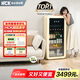 哈士奇【墩墩吧-HCK】168升一級(jí)能效家用小冰箱客廳辦公室冰吧飲料冷藏保鮮柜SC-168RD-S奶茶色