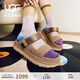 UGG夏季新款女士時(shí)尚舒適厚底露趾休閑涼鞋1167399SAN|沙色 37