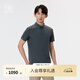 KOLON SPORT/可隆X-COT POLO衫 男子戶(hù)外運動(dòng)防曬UPF50+接觸涼感短袖上衣 LHPT5MN091-DG 深綠色 2XL185/104A