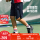 FILA斐樂兒童童裝短褲2025年夏季男中大童梭織五分褲 RD寶藍(lán)-NV 165