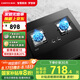 前鋒（CHIFFO）燃?xì)庠罴矣们度胧诫p灶七扇旋火5.0kW猛火灶玻鋼一級(jí)能效自適應(yīng)免改孔JZT-QD305-B