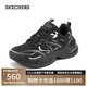 斯凱奇（Skechers）【成毅同款】漫月鞋二代氣墊老爹鞋女厚底增高時尚百搭休閑177606