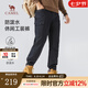 駱駝（CAMEL）男裝 酷颯工裝褲男士束腳寬松潮流戶(hù)外休閑長(cháng)褲子春秋款 黑色 L