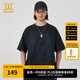 卡賓（CABBEEN）【純棉】商場同款短袖T恤男2024夏季新款像素風(fēng)印花寬松潮牌 煤黑色01 L /175/50