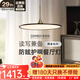 新特麗（COMELY）圓形餐廳吊線燈超薄飛盤燈中古風(fēng)臥室吊燈創(chuàng)意書(shū)桌茶桌燈具 舞者 D60cm-4000K
