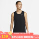 耐克NIKE男 運動背心 圓領(lǐng)無袖 柔軟舒適 DV9322-010 黑XL
