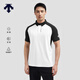 DESCENTE【吳磊同款】TRAINING系列綜訓訓練運動(dòng)健身男士短袖POLO衫夏季 WT-白色 XL (180/100A)