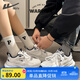 回力（Warrior）官方男鞋運動鞋男秋季情侶老爹鞋男女士增高休閑鞋子 白深藍 42