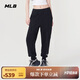 MLB褲子男女情侶純色時尚束腳休閑長褲束腳褲3APTB0151-50BKS-XXL