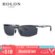 BOLON暴龍眼鏡高清偏光鋁鎂太陽鏡開車駕駛遮陽騎行墨鏡男 BL9003C12