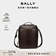 BALLY巴利【尊享折扣】烏木色牛皮革男士斜挎包6308449 烏木色 均碼
