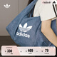 adidas「云朵包」牛仔風(fēng)大容量運(yùn)動(dòng)挎包女子阿迪達(dá)斯官方三葉草 制服藍(lán) NS