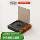 賽塔林（syitren）R300復古CD機高音質(zhì)CD播放機藍牙聽(tīng)專(zhuān)輯純播放器隨身聽(tīng)便攜式 木紋色 贈送試音碟