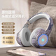 ROBERILLINE柏林之聲電競游戲頭戴式藍牙耳機無(wú)線(xiàn)全包耳麥運動(dòng)筆記本電腦手機 詩(shī)藍白降噪耳罩5.3藍牙芯片1800容量