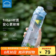 樂扣樂扣（LOCK&LOCK）人魚線塑料運(yùn)動水杯便攜水壺水杯子700ML藍(lán)色七夕情人節(jié)禮物