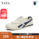 他她（TATA）休閑復(fù)古德訓(xùn)鞋男鞋平底薄款運(yùn)動鞋2025夏季新款PEC01BM5 白/藍(lán) 42