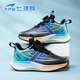 七波輝（7-PE）男童鞋兒童運動(dòng)鞋2026春季新款中大童防水皮面輕便防滑男孩跑步鞋