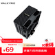 瓦爾基里(VALKYRIE）AQ125 BLACK VK CPU風(fēng)冷散熱器  逆重力四熱管直觸 12CM風(fēng)扇 支持LGA1700 AM5