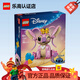 樂(lè )高（LEGO）積木迪士尼公主冰雪奇緣城堡電影周邊兒童玩具生日禮物 43257 安琪