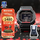 卡西歐（CASIO）G-SHOCK小方塊系列手表男手表多功能運動手表生日禮物學(xué)生送人 GW-B5600HR-1太陽能動力